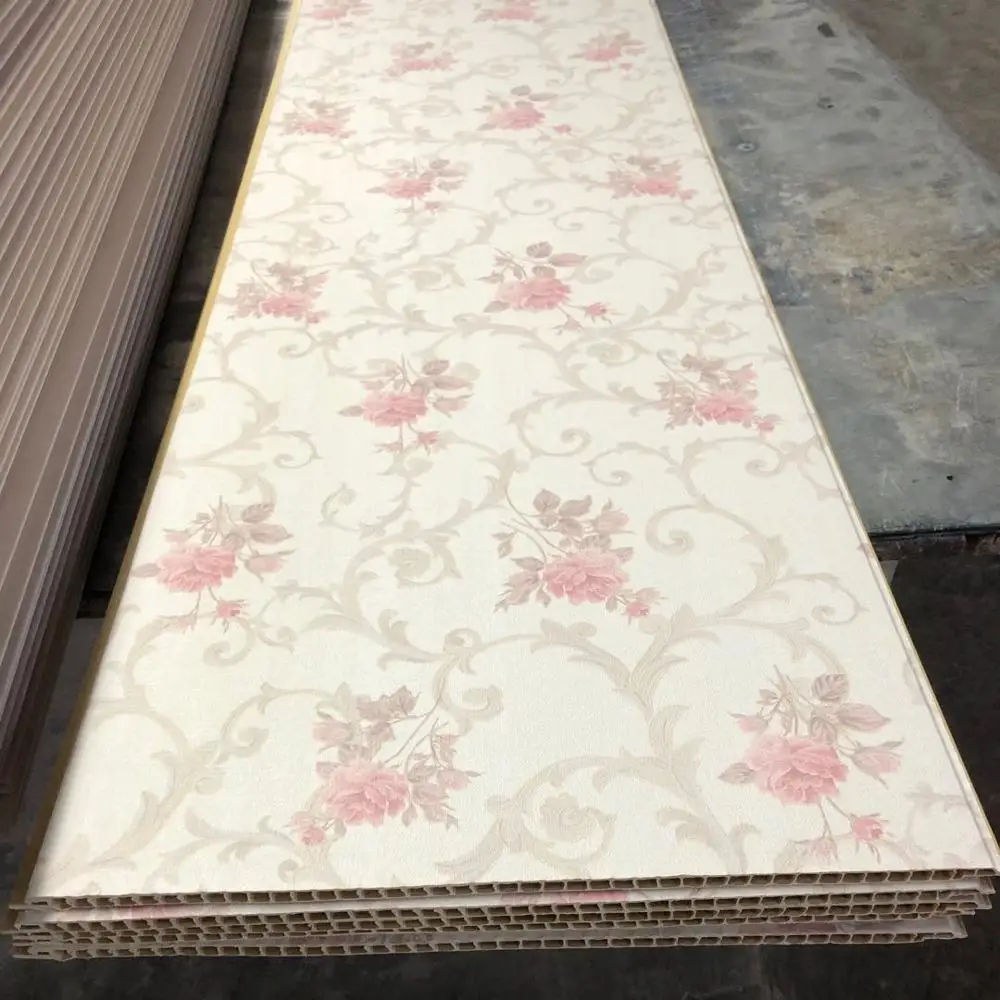 Fashion wall panels ceiling tile designs PVC decorative materials easy installation