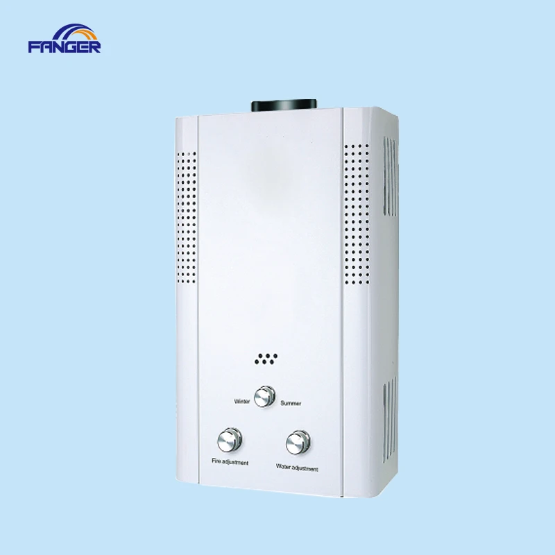 Fanger Brand Hot Sale Tankless Water Heater Gas Outdoor 6L to 8L 10L 12L 16L 18L 20L geyser instant bath gas water heater