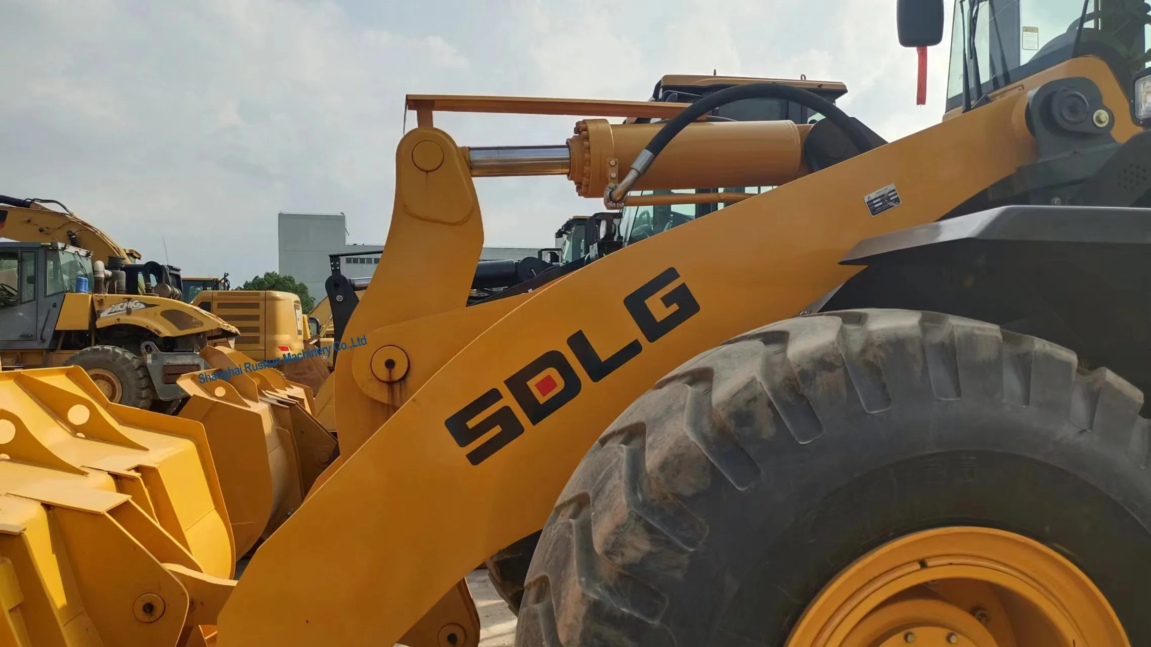 Original High Quality Construction Industry Machine Multi Function SDLG L956F 956 5ton Used Wheel Loader