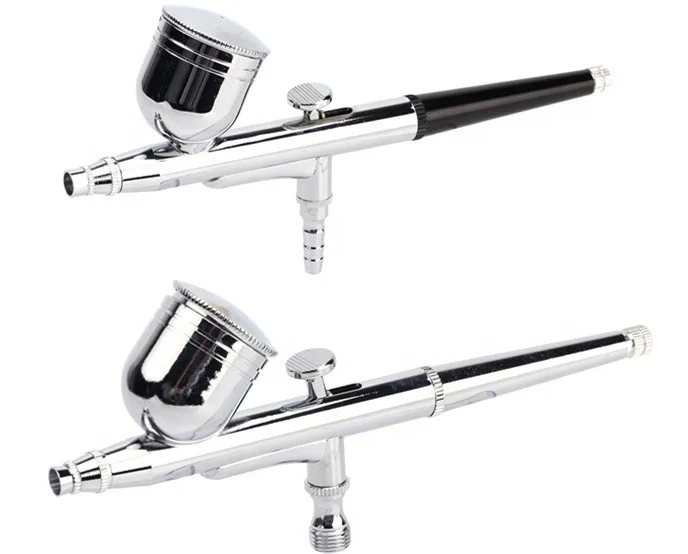 Single action/dual action airbrush cordless airless spray gun