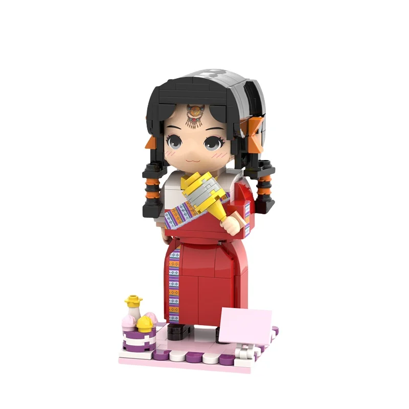 Perfect  Gift for Girlfriend New Releases Personalized gift aMiniFigures Diy Cartoon Miniature Building Block