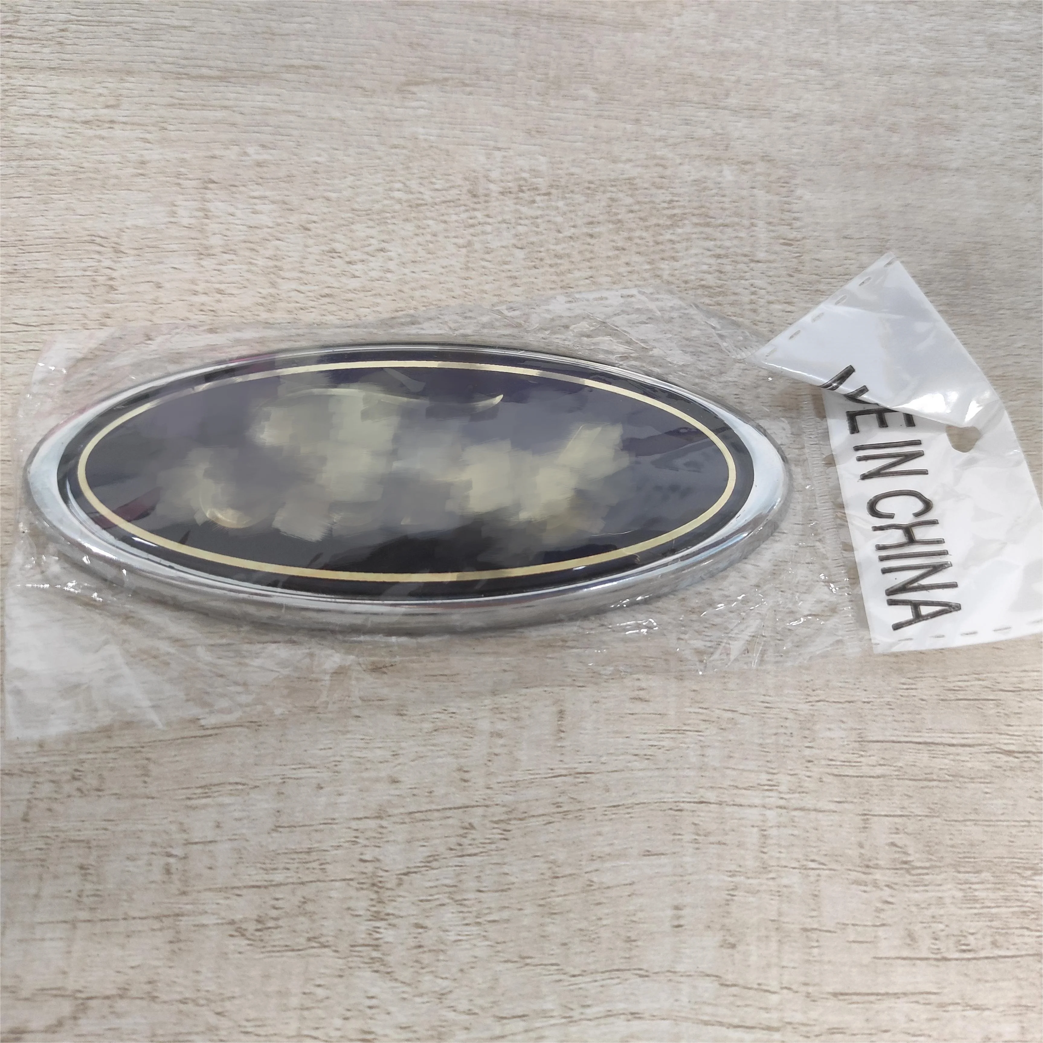 Factory Direct Sale High Quality ABS Car Emblem 115*45mm With Strong Glue On Backside