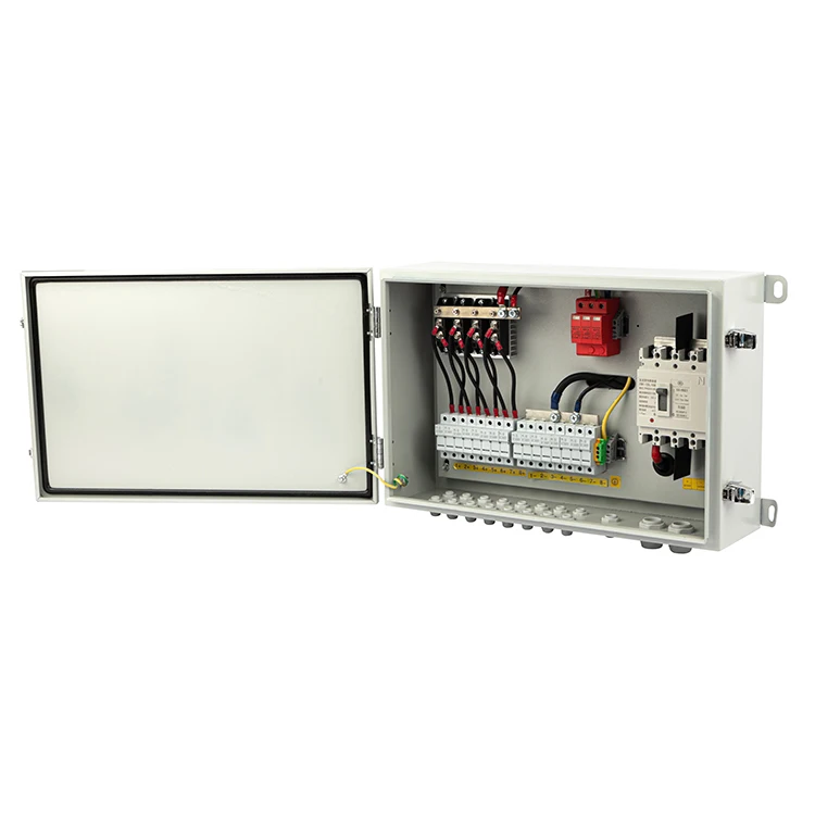 CKMINE IP65 8 Input 1 Output Waterproof 8 String Solar Array PV Combiner Box
