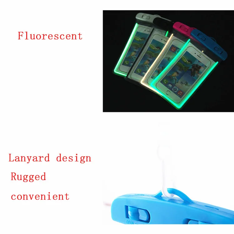 Wholesale Waterproof Underwater Universal Mobile Phone PVC Case Bag Pouch