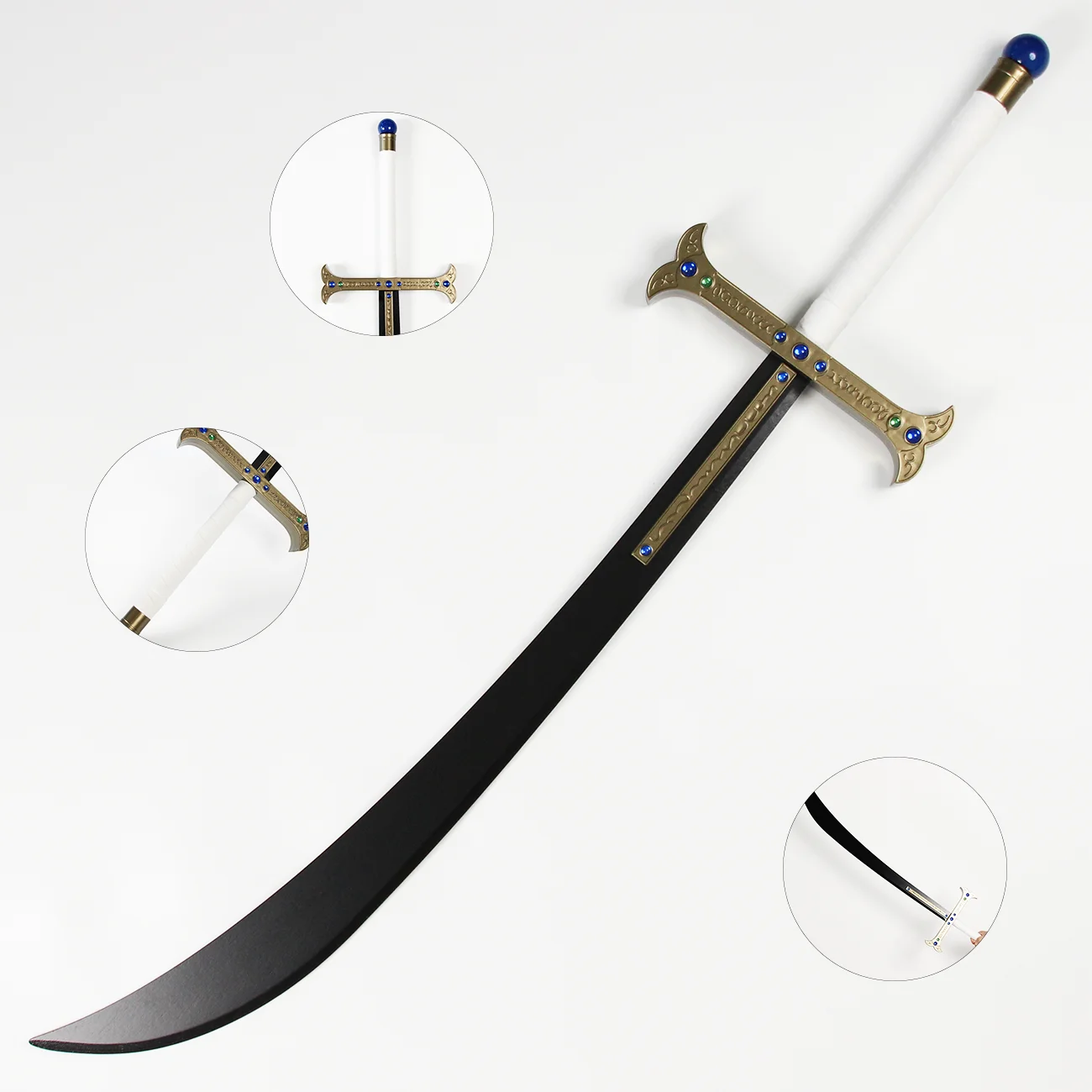 Realistic ONE PIECE anime japanese katana wooden ninja sword toy for children