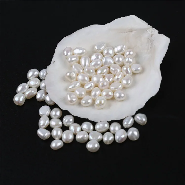 Factory Direct Sale Wholesale 6-7mm Baroque Shape Loose Pearls For Jewelry