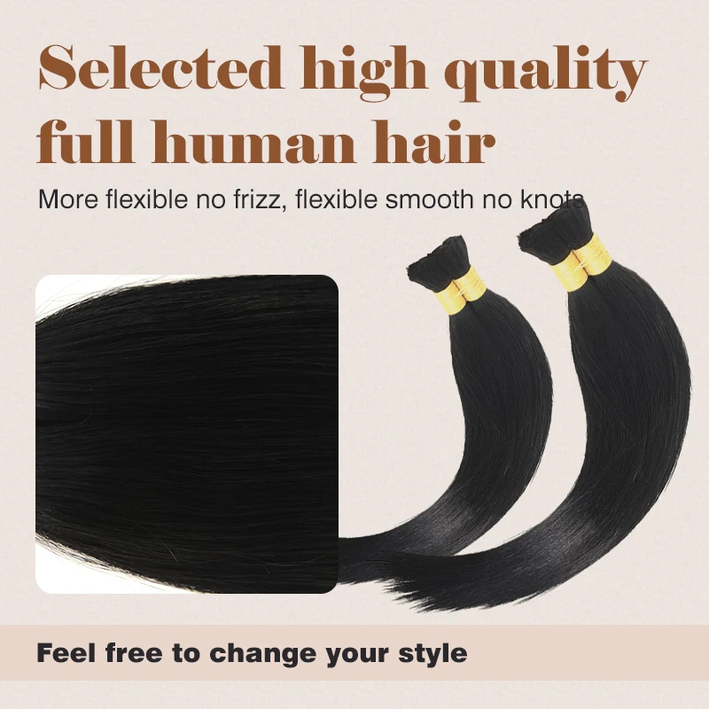 Europe and the United States Sell Women Natural Black Long Straight Hair Extensions Virgin Hair Natural Color for Daily Life