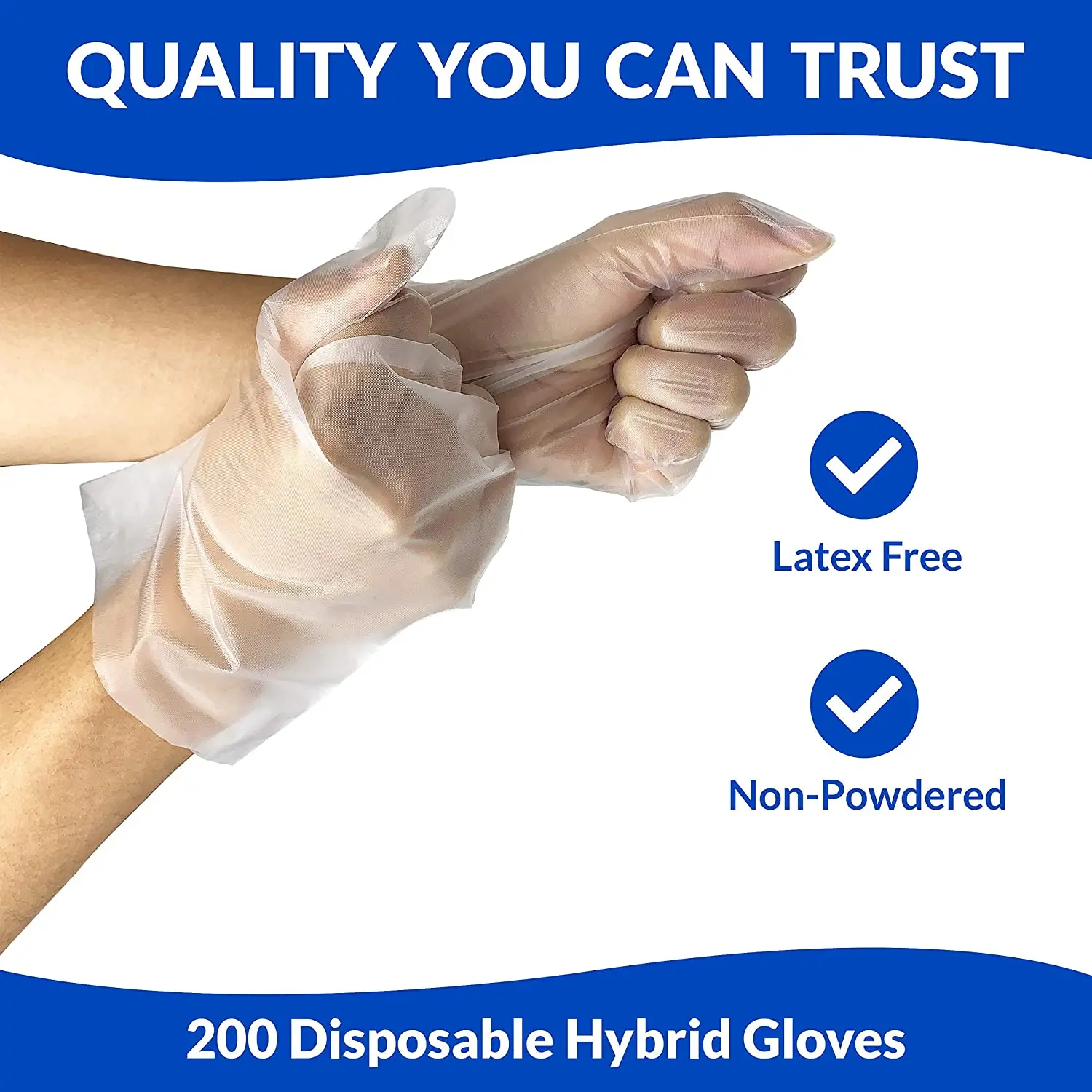 Customized Cleaning Edible Gloves TPE Disposable Gloves Factory Manufacturer