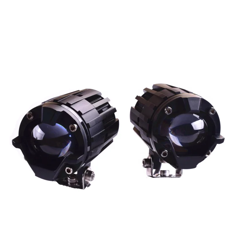 Owl Design M5 MINI Dual Color Waterproof Motorcycle led Headlights for Motorbike led Driving Spotlight Fog Work Light