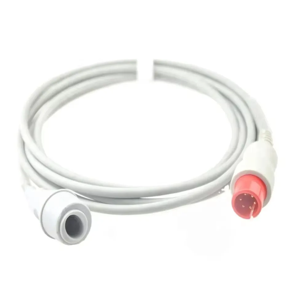 Mindray PM7000 to Edward IBP Cabl 6 pin-5 Plug male connector