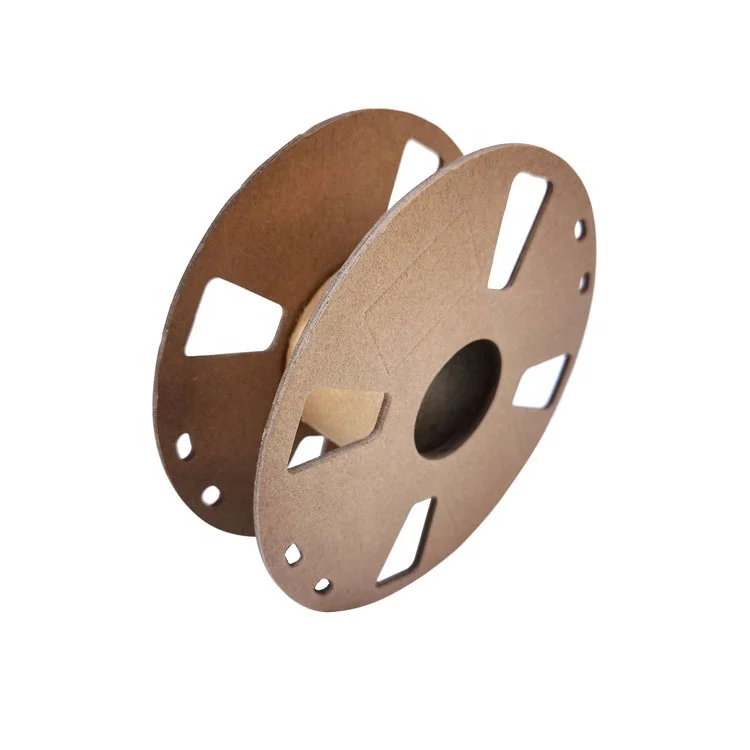 OEM ODM 3D Printing Filament 100% Recycle Cardboard Reel 1KG Empty Spool China Plastic Bobbin