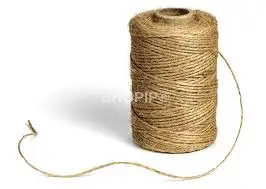 China Wholesale Nature Jute Twine String Hemp Cord Burlap Rope Parcel Twine Eco-Friendly Packaging Rope For Gift Wrapping DIY