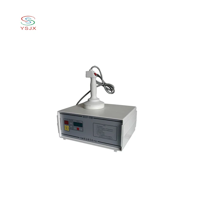Manual induction heat sealer for bottles