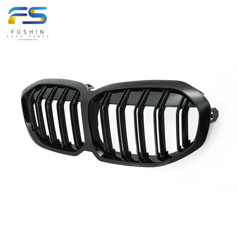 
F40 GLOSS BLACK TWIN BAR FOR 1 SERIES 2020-ON TUNNING GRILLE UPGRADE GRILLE 