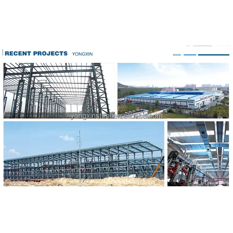 Farm Machinery Storage Building Material Prefabricated Steel Structure Agriculture Pole Barn Prefab Steel Structure Warehouse