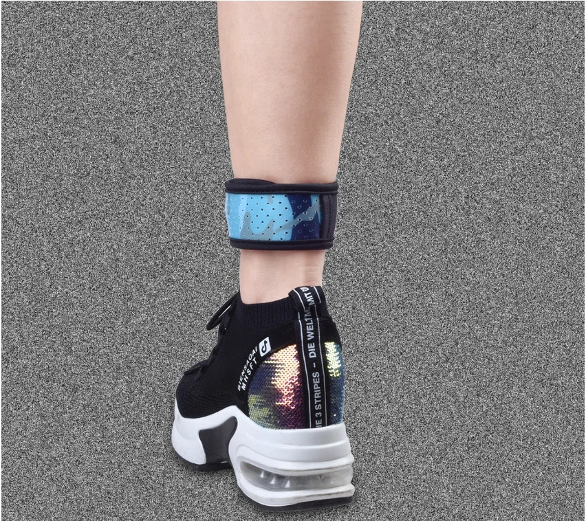 Ankle Bands with Mesh Pouch for Step Counter, Activity Tracker, Fit Watch