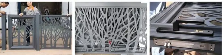 perforated fence panels