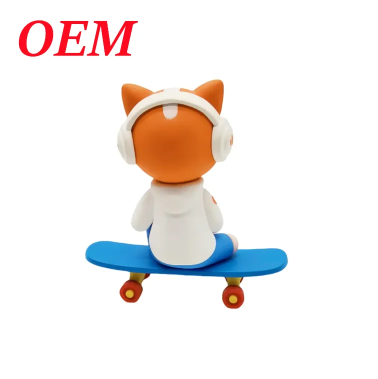 OEM ODM Skateboard Boys Action Figure With Colorful ABS For Adult Collection