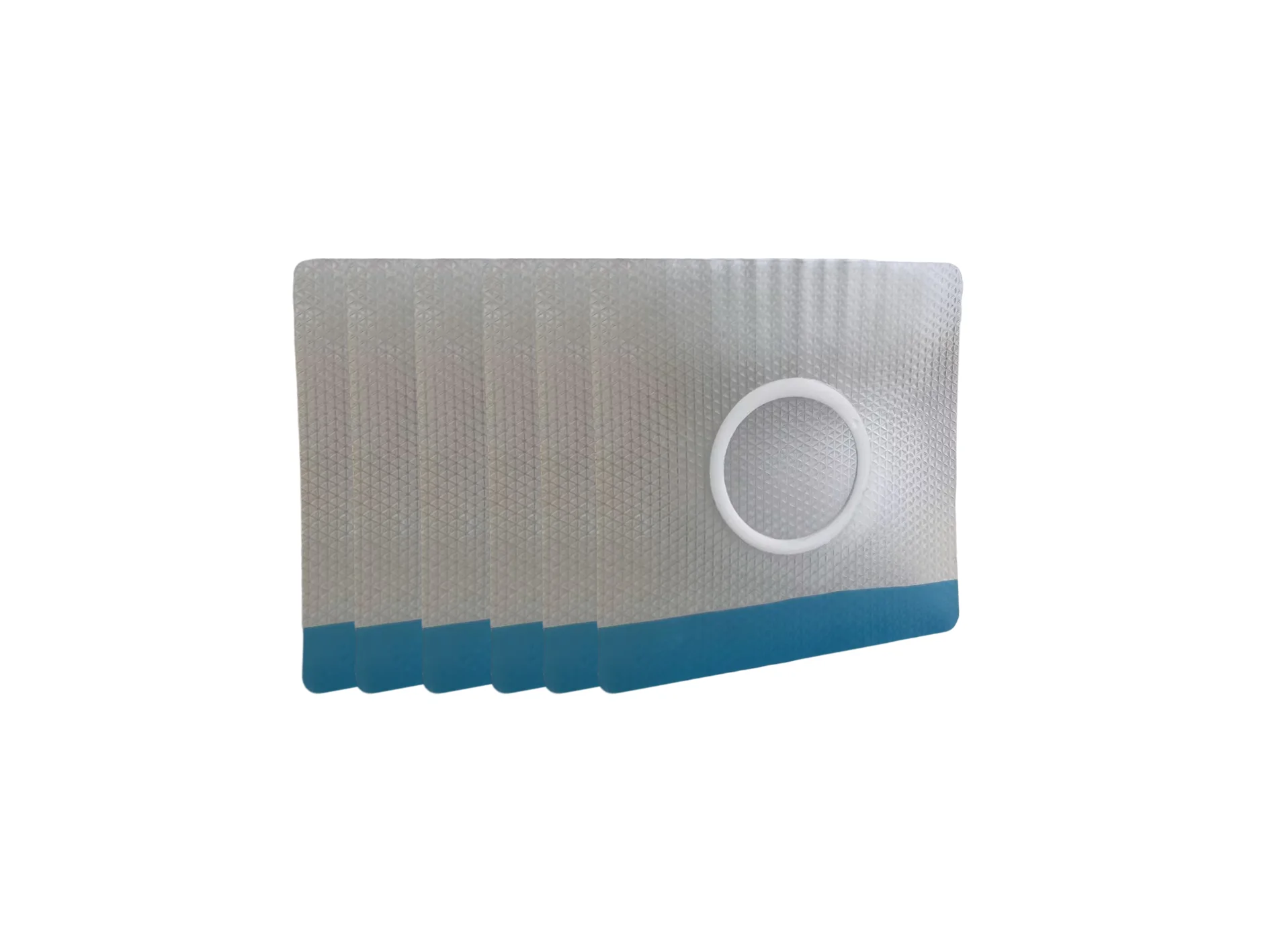 Advanced Wound Healing Dressing Waterproof Breathable and Transparent Silicone Foam with Integrated Border Adhesive
