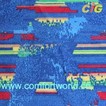 Печать ткани сиденья автобуса сделано в Китае
