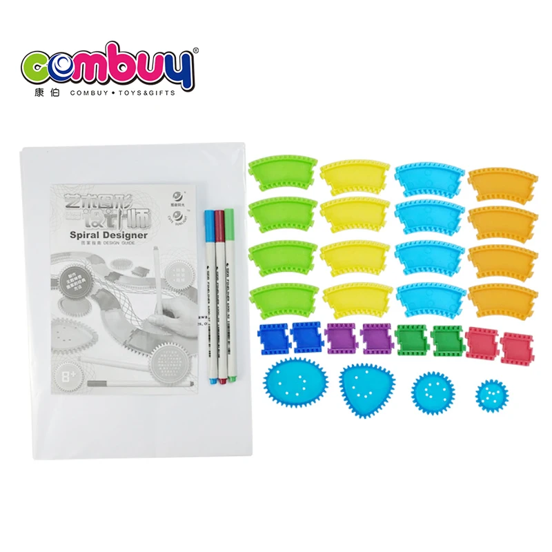 DIY track flower drawing tools geometric spirograph ruler