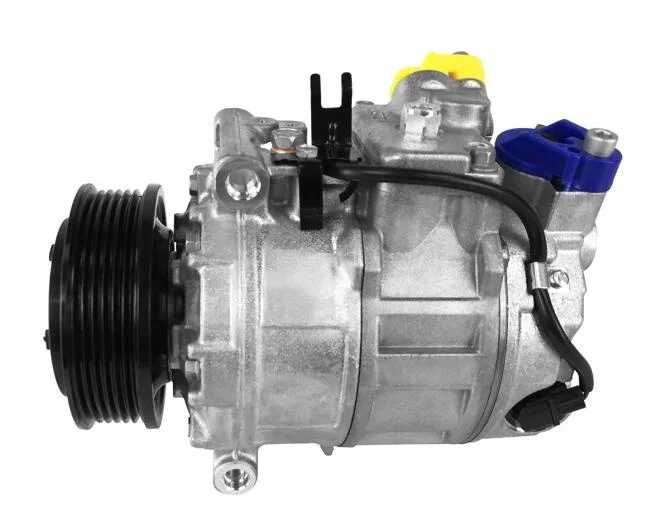 7E0820803H DENSO 7SEU17C FOR VW T5 TRANSPORTER MULTIVAN AMAROK 2.0 TDI AUTO AIR CONDITIONING CAR AC COMPRESSOR
