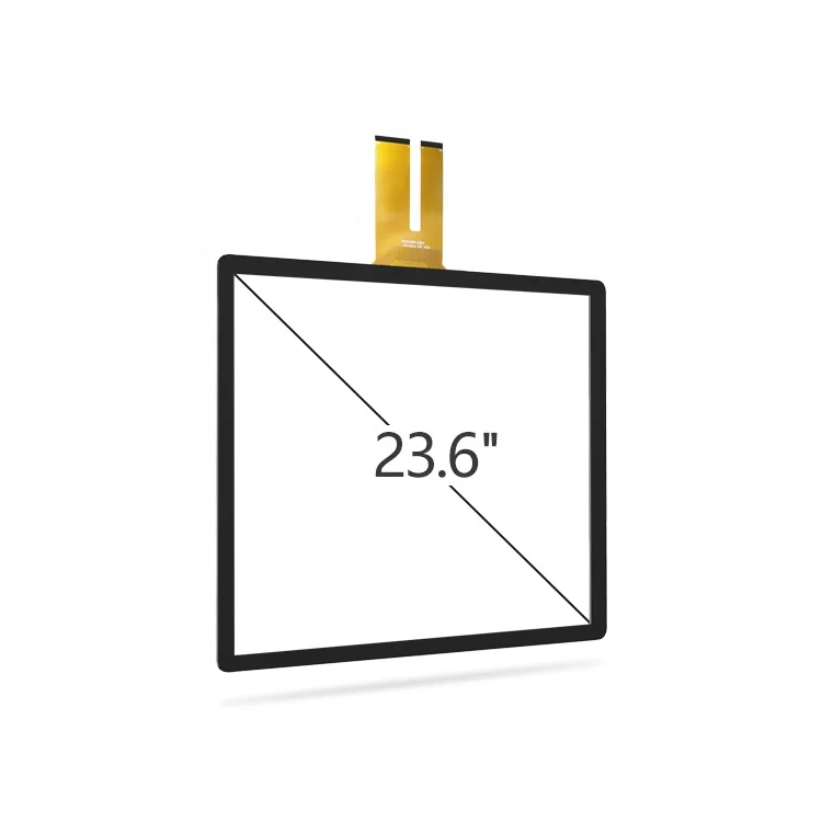 Projected capacitive touch screen 23.6-inch 10-point with EETI USB controller