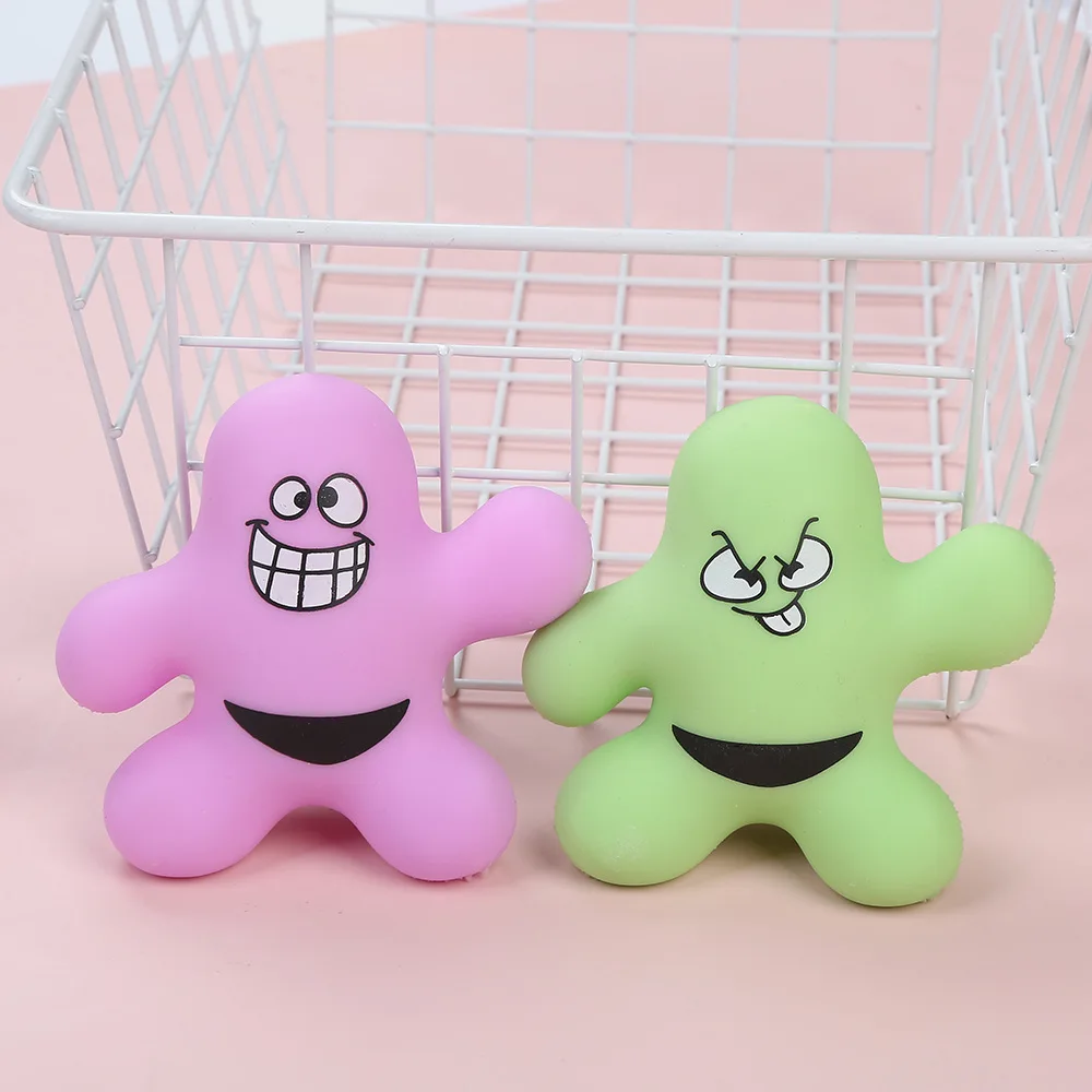 Unisex Popular Kids Toy PVA Face Man Squeeze Toy Decompression TPR Other & Hobbies for Age 5-7 Years