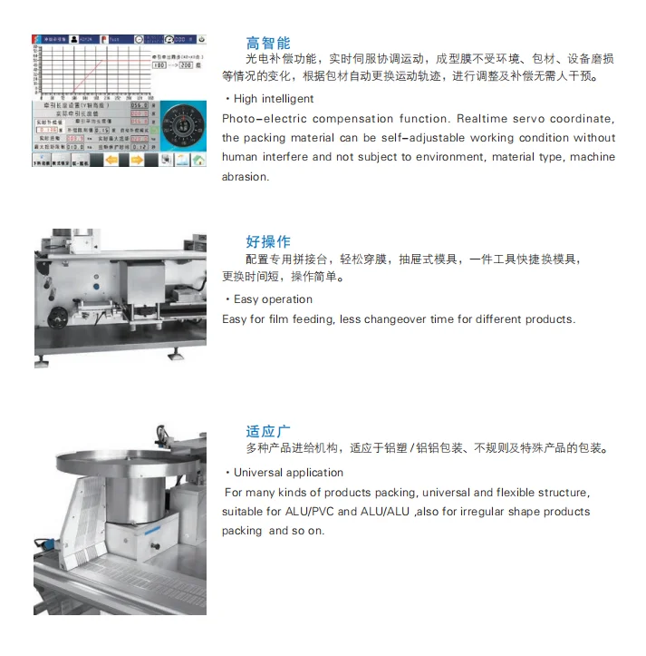 Automatic Capsule Blister foil Packing Machine