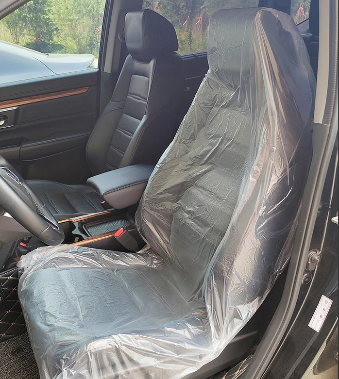 car disposable seat covers on dispensing roll car clear plastic seat covers for cars