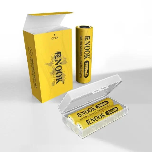 ENOOK 3.7V li ion battery 1500mah 2000mah 5C 2600mah 3C 3000mah 18650 cell for ebike pack electric