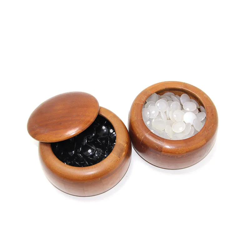 High quality natural jade crystal white and black agate go weiqi go board tablero baduk