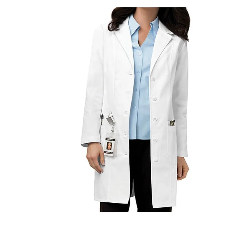 High quality fire resistant lab coat double breasted doctor for kids professional manufacturer