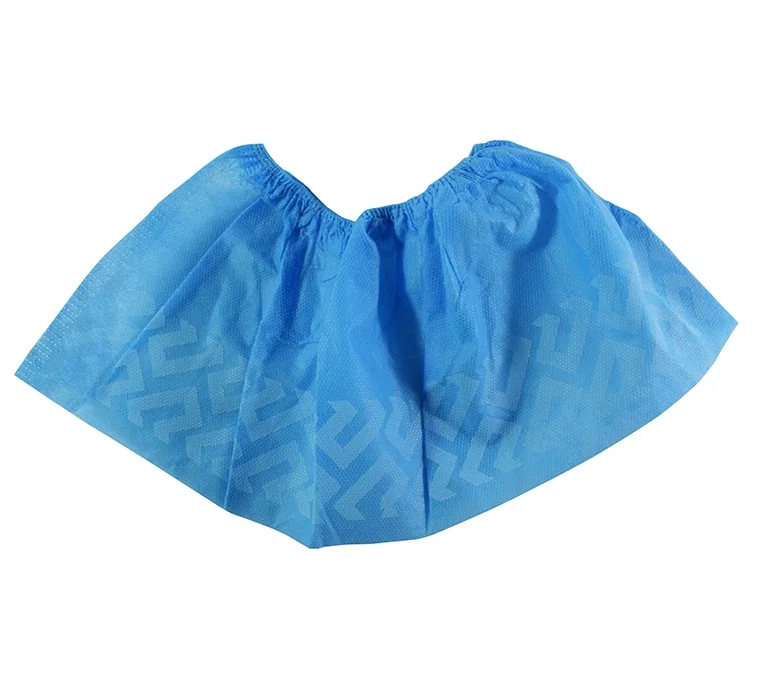 High Quality Disposable Blue Lab Nonwoven Shoe Covers