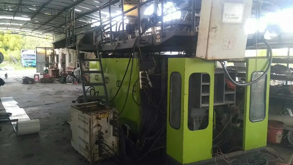 Used injection blow molding machine for 5 gallon PC water bottle