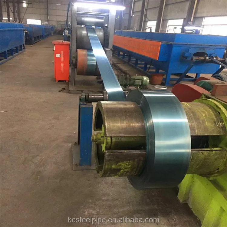 EXPORT THAILAND ! Blue color 65Mn cold rolled spring steel strip made in china