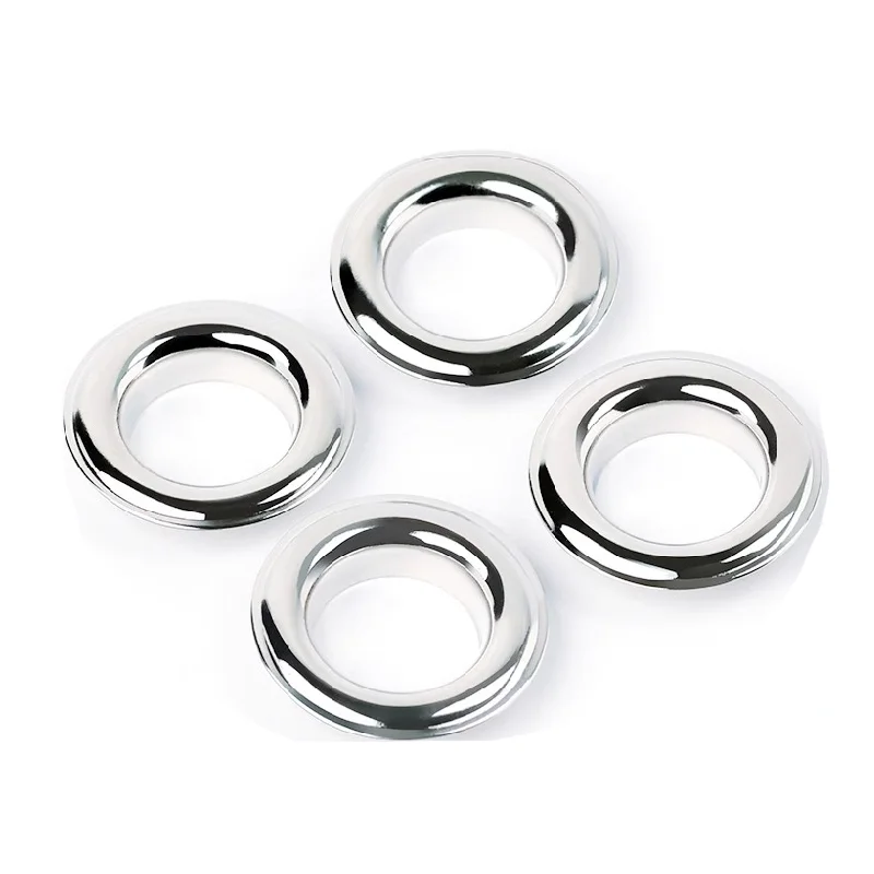 Factory Wholesale Custom Metal Double round Brass Eyelets Grommet For Handbag Garment