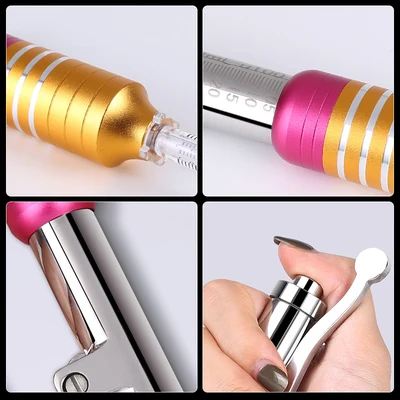 Korean Ampoule Dermal Filler Needle Free Injector Gun Lip Inject Acid Cross Linked Hyaluronic Acid Pen
