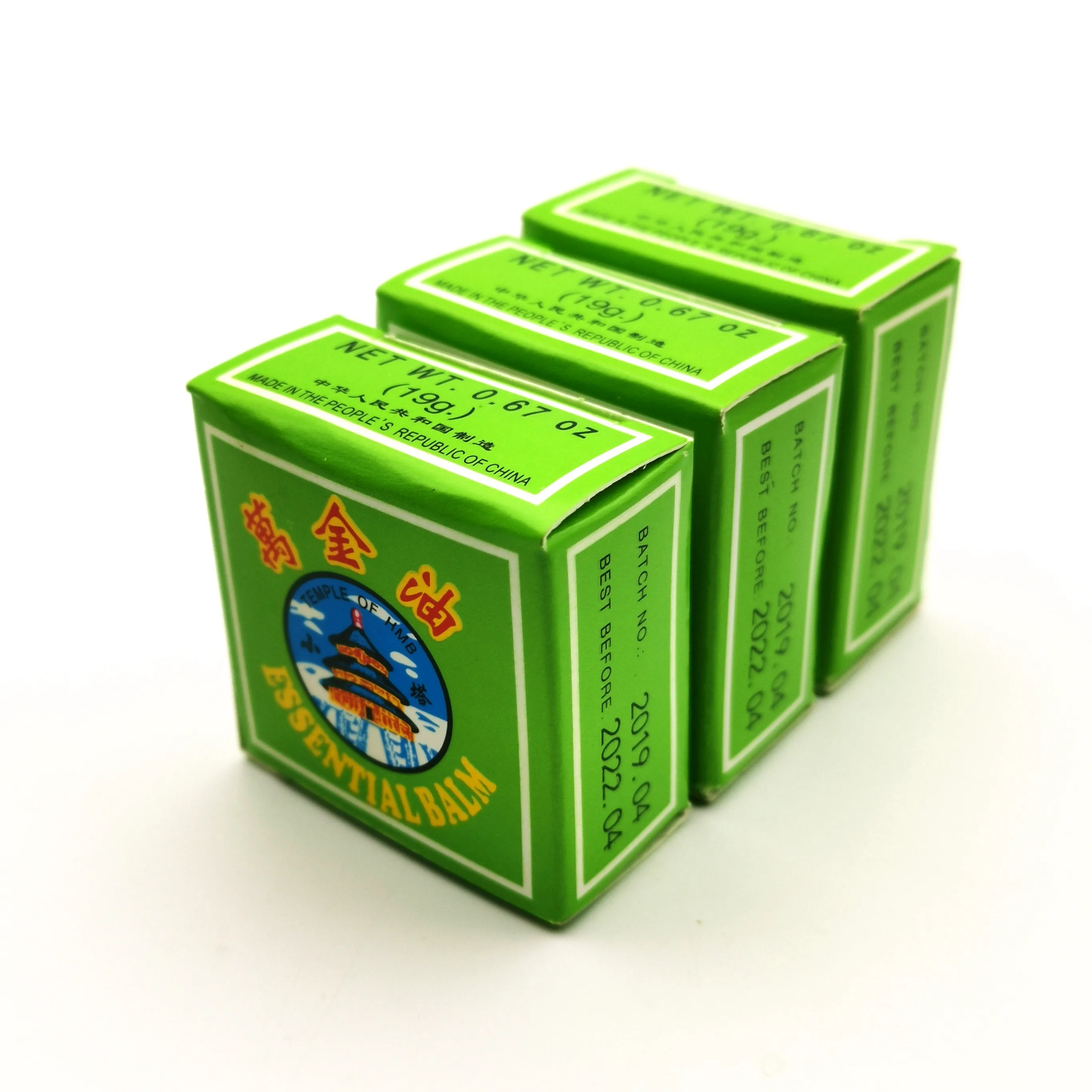 Tiger ointment 19G Use for Headache Muscle Ache cold dizziness balm For Camping Accessories Anti Mosquito