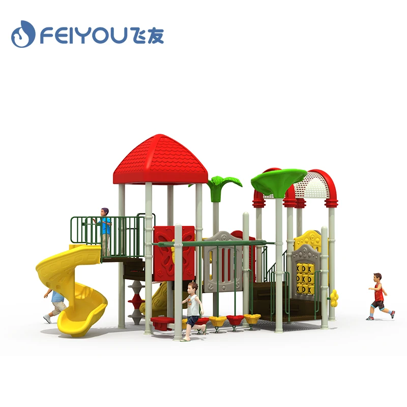 New design Entertainment and amusement park outdoor kids playground plastic playground
