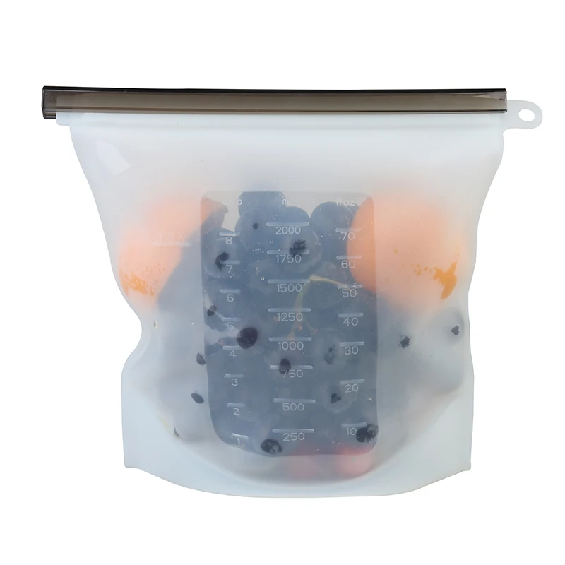 
amazon top sale zip sous vide stasher reusable silicone food storage bags 
