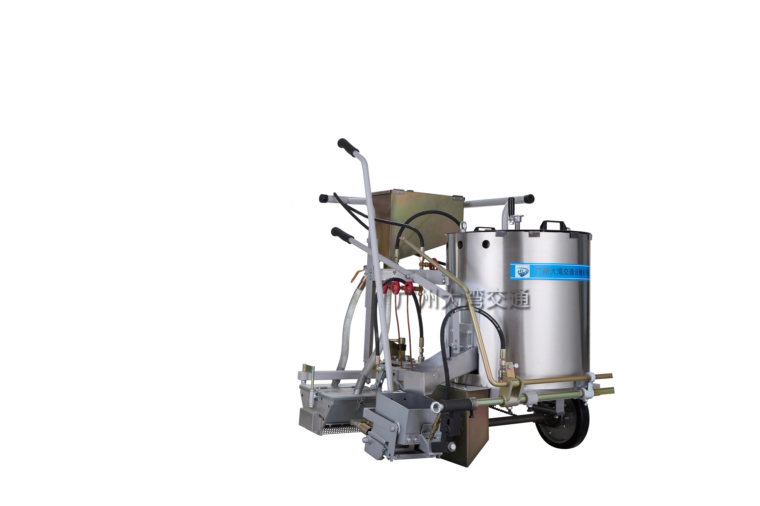 Factory Cheap Price Hand Push Hot Melt Propelled Road Marking Machine Used Glass Beads