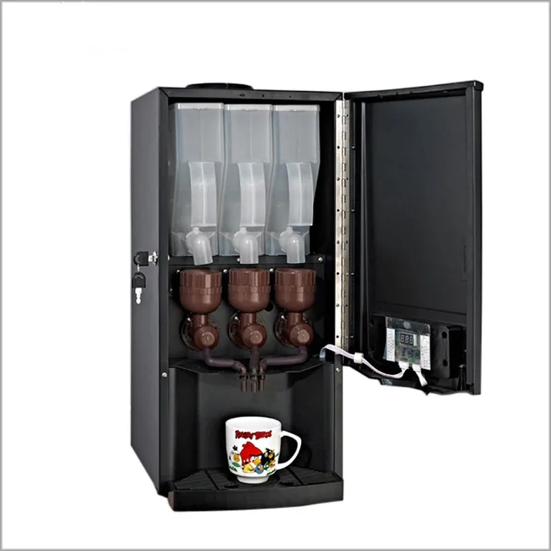Кофеварка, Офисная Коммерческая Машина для мгновенного кофе, автоматическая кофемашина для ресторана, для молока, чая, сока, напитков, все в одном