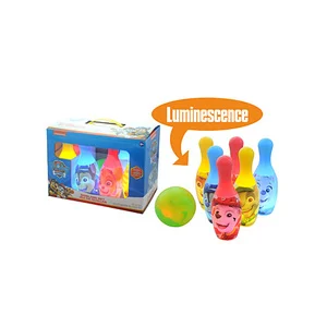 Wholesale Eco Friendly Kids Beach Skittles Toys plastic Bowling Ball with
