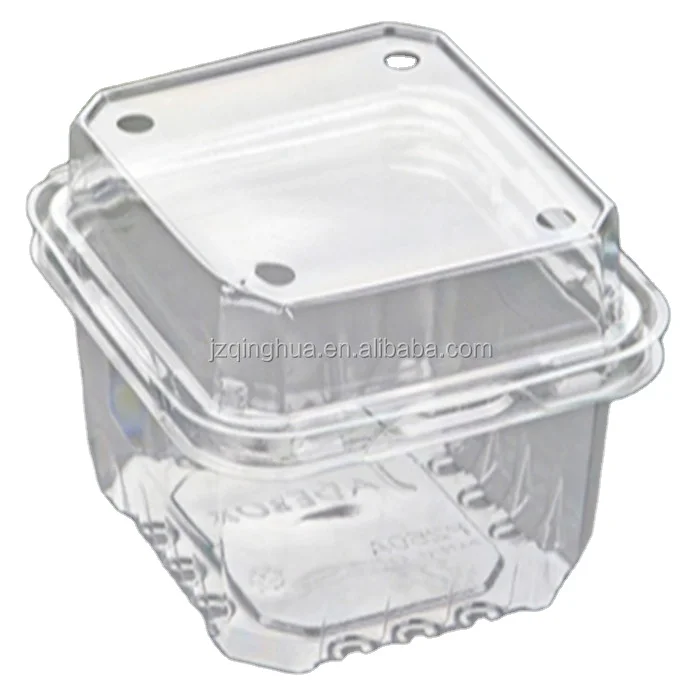 Новый дизайн, прозрачная упаковка, прозрачная раскладная пластиковая коробка для фруктов, томатов, киви, черники, клубники, яблока