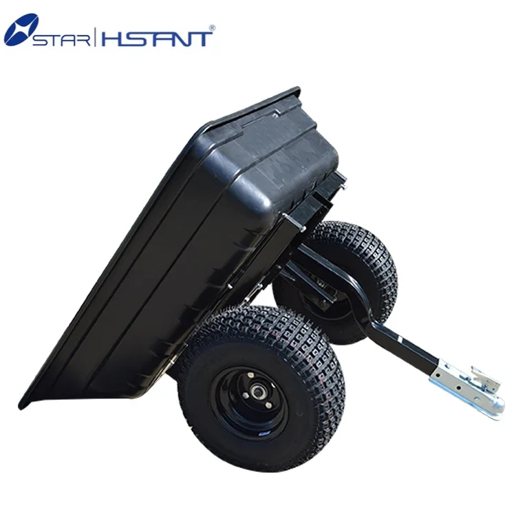 Atv Garden Tractor Lawn Mower Yard Utility Dump Trailer