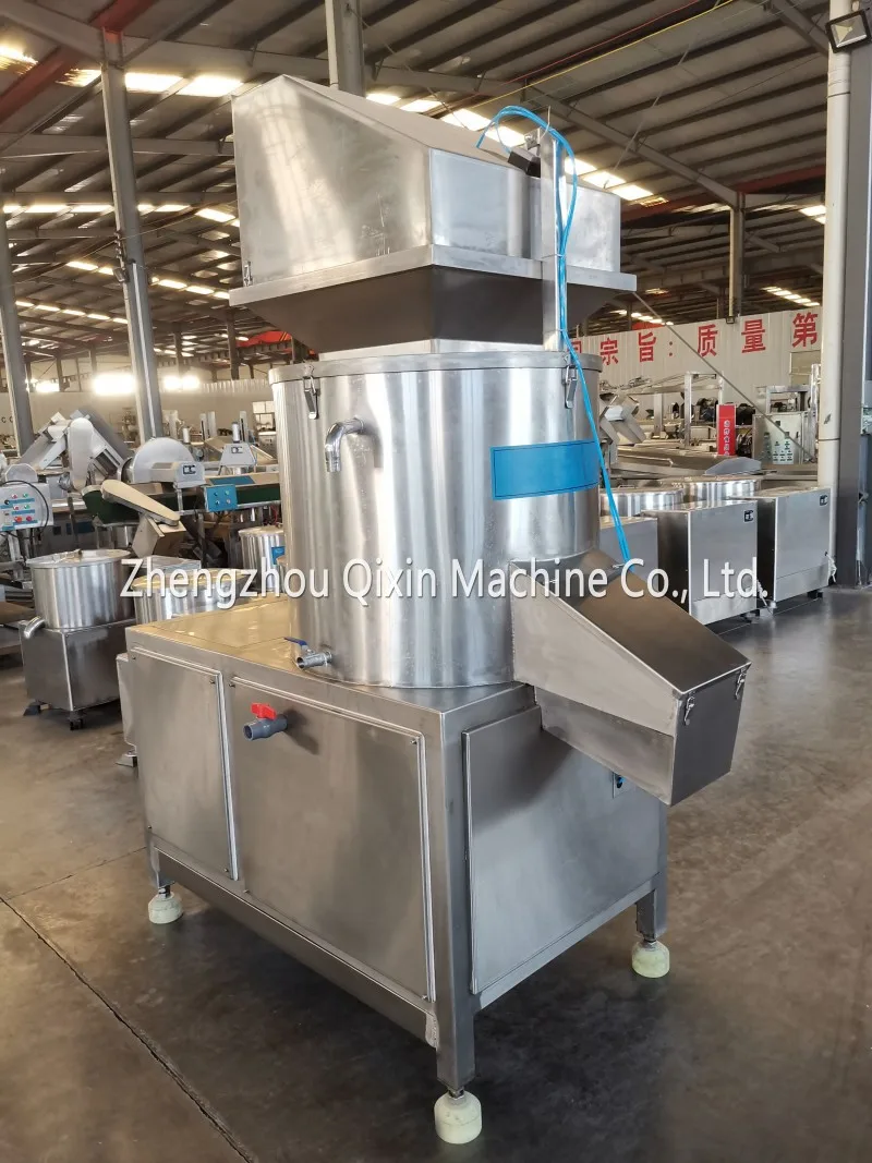300kg per hour ginger garlic paste machine / vegetable and fruit pulp and sauce cutting machine / ginger paste cutting machine