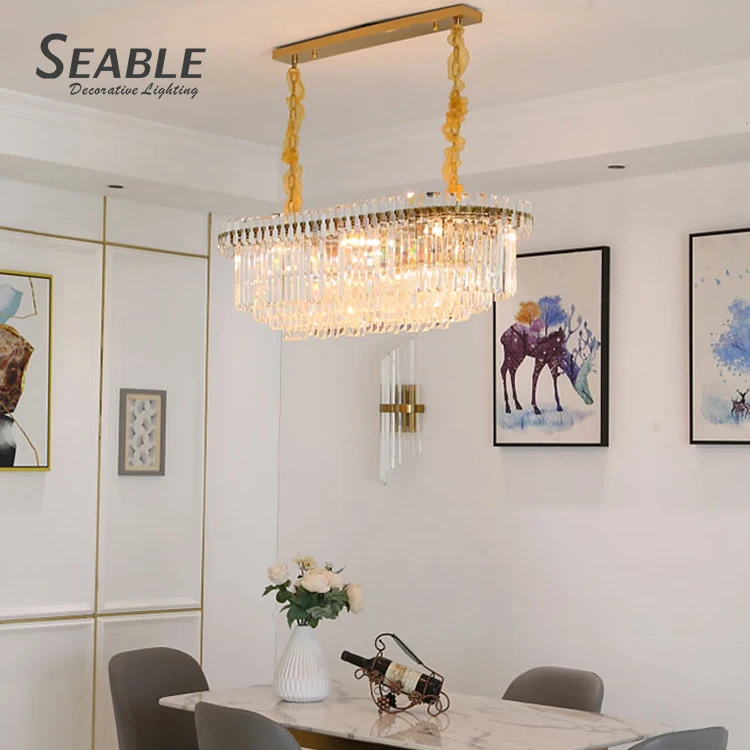 Good Quality Indoor Decoration Fixtures Home Cafe Villa Crystal LED Chandelier