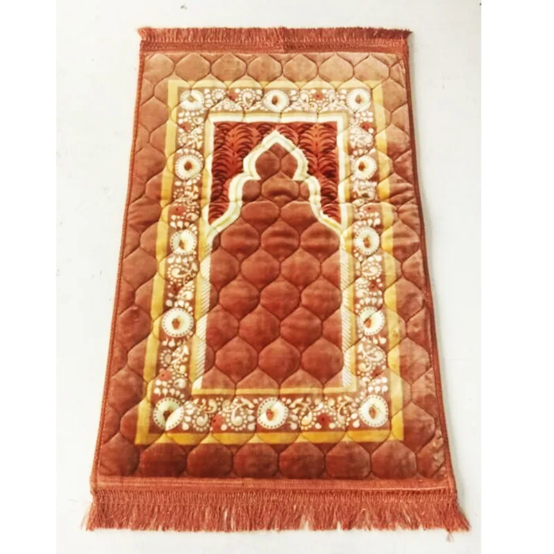 Foldable  Mat Muslim Islamic Prayer Rug Customize Floor Mat Turkish Prayer Matmuslim gift set prayer mat tasbih islamic