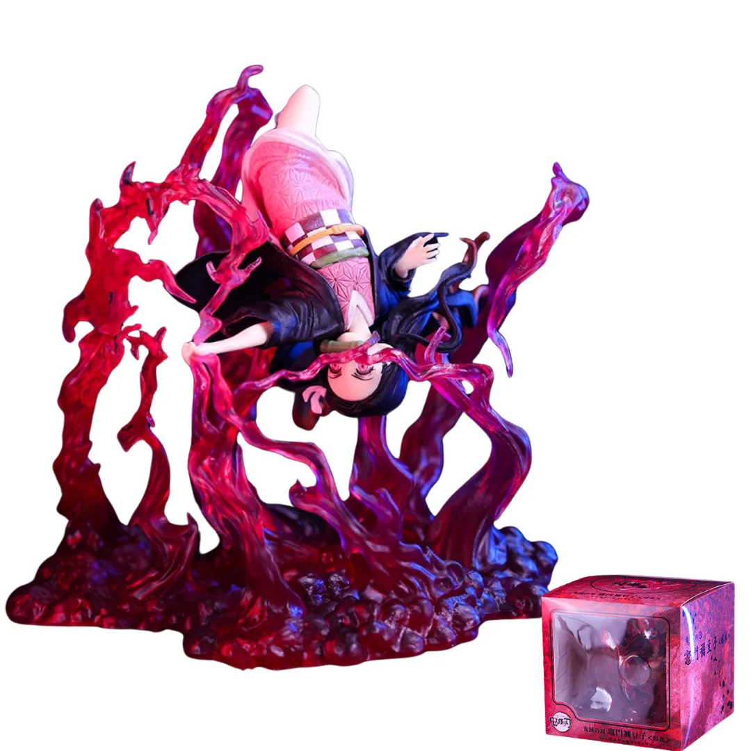 Kamado Nezuko Demoned salyer anime figure anime character model figure toy 20cm Nezuko action figure